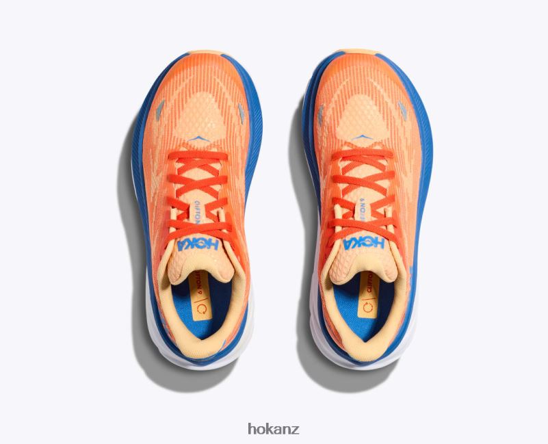 Hoka Kids Clifton 9 482TD676 Coastal Sky/All Aboard