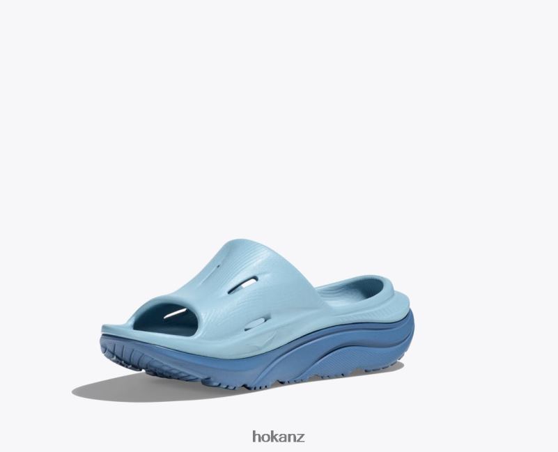 Hoka Kids Ora Recovery Slide 3 482TD681 Stone Blue/Bluesteel