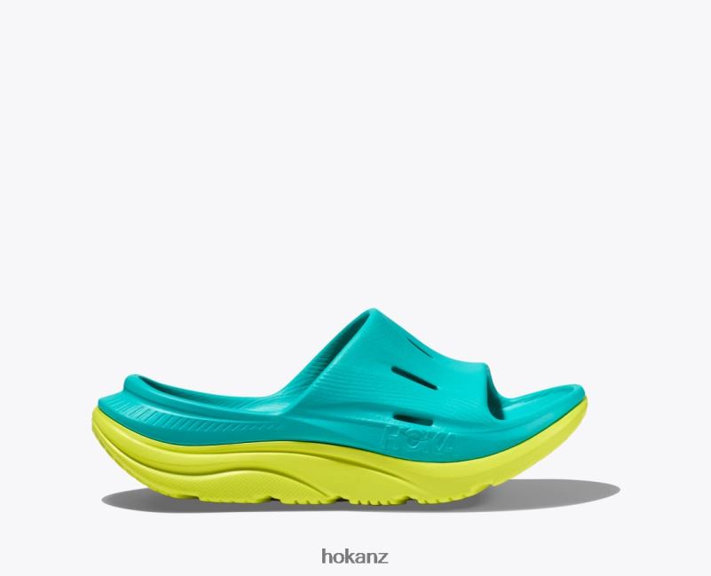 Hoka Kids Ora Recovery Slide 3 482TD682 Stone Blue/Bluesteel