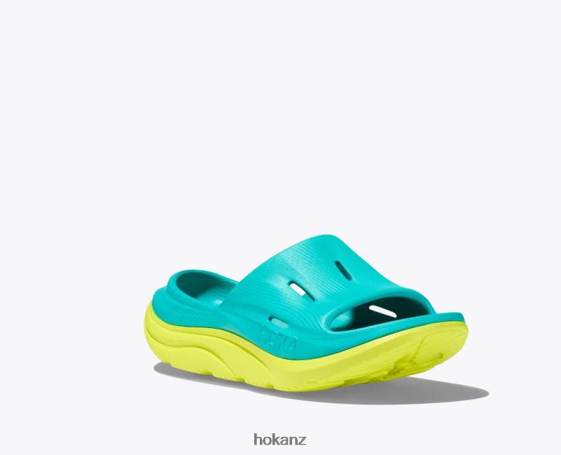 Hoka Kids Ora Recovery Slide 3 482TD682 Stone Blue/Bluesteel