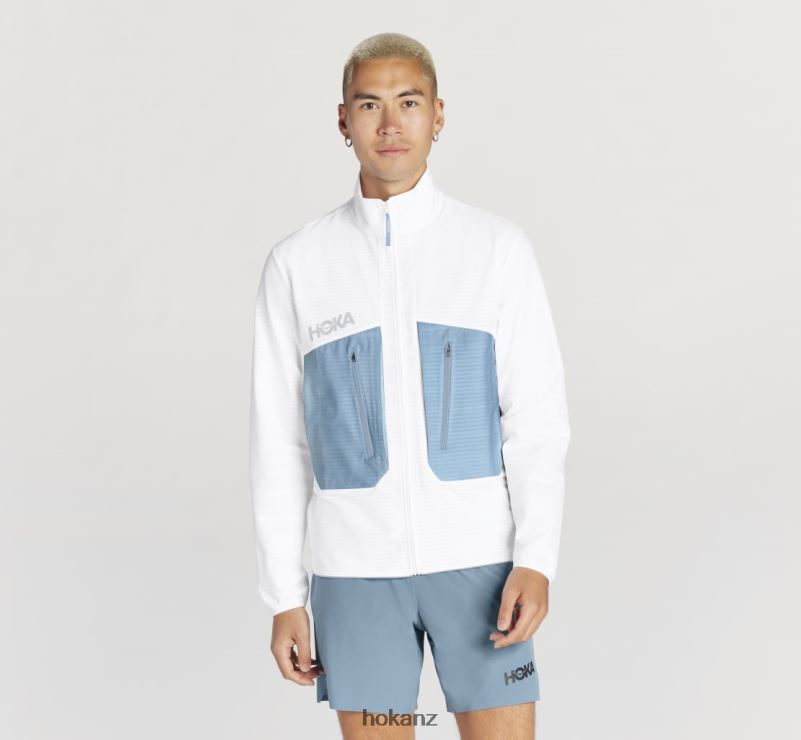 Hoka Men Mission Full-Zip 482TD668 White