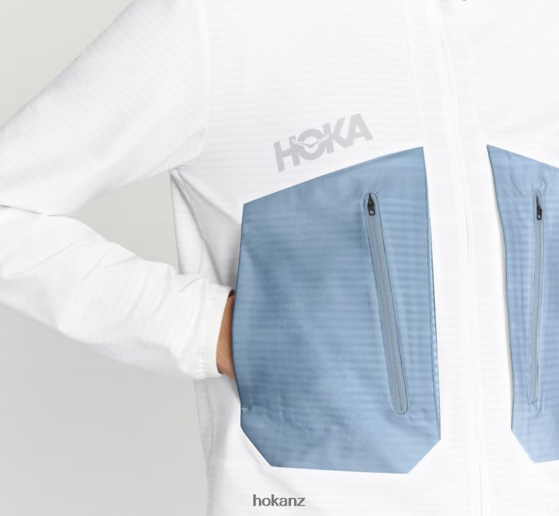 Hoka Men Mission Full-Zip 482TD668 White