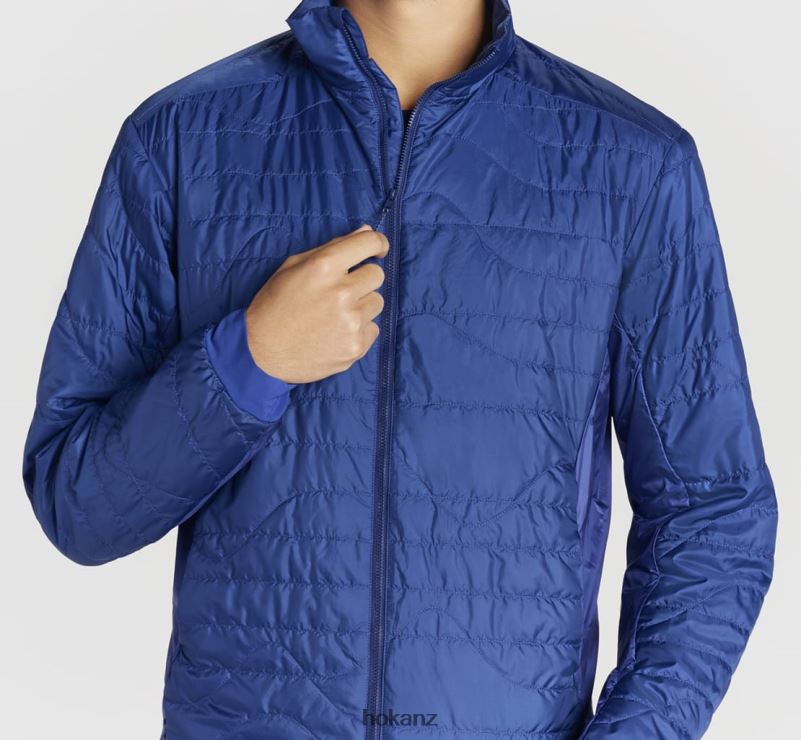 Hoka Men Sky Quilt Jacket 482TD670 Bellwether Blue