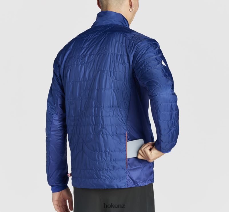 Hoka Men Sky Quilt Jacket 482TD670 Bellwether Blue