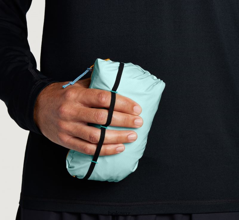 Hoka Men Ultralight Waterproof Jacket 482TD667 Diva Blue