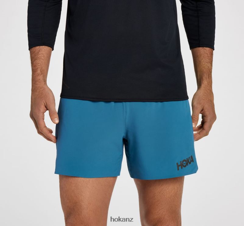 Hoka Men 5 Short 482TD657 Blue Steel