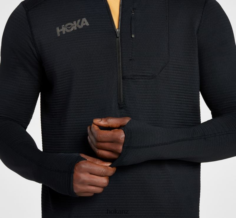 Hoka Men 1/2 Zip 482TD636 Black