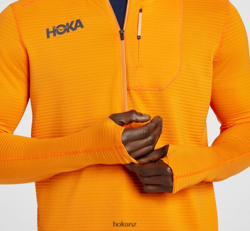 Hoka Men 1/2 Zip 482TD639 Black