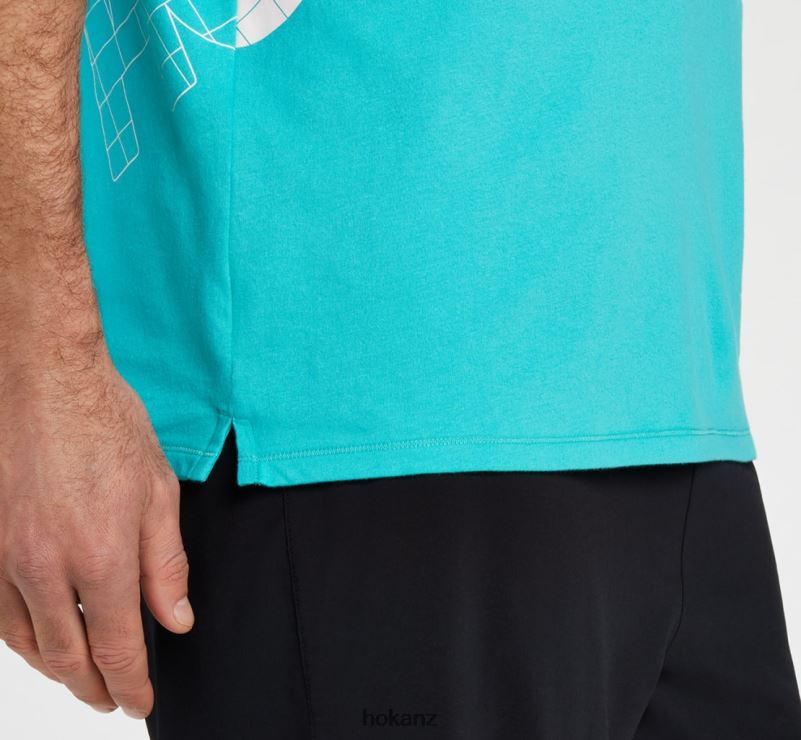 Hoka Men All-Day Tee 482TD647 Ceramic