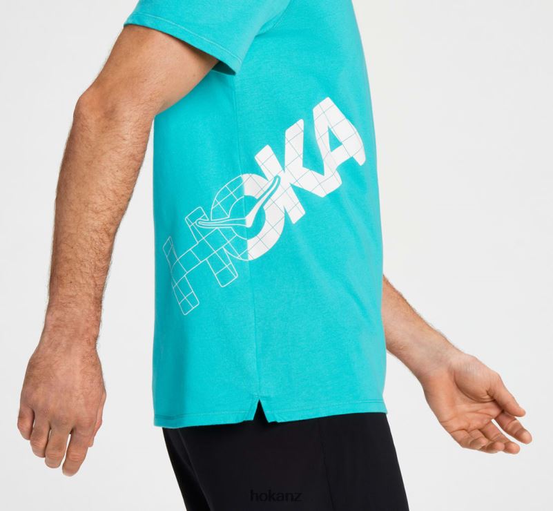 Hoka Men All-Day Tee 482TD647 Ceramic