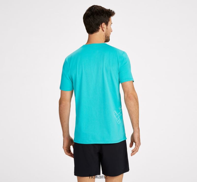 Hoka Men All-Day Tee 482TD647 Ceramic