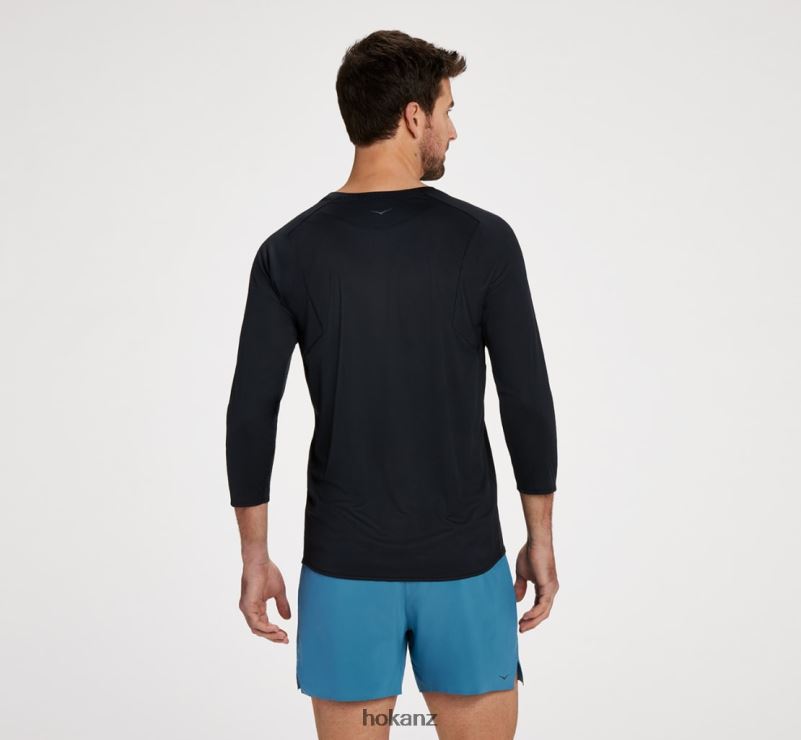 Hoka Men Glide 3/4 Sleeve 482TD641 Mountain Spring