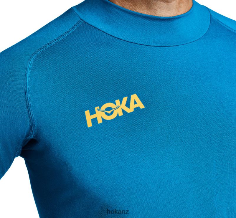 Hoka Men Merino Midlayer 482TD643 Diva Blue