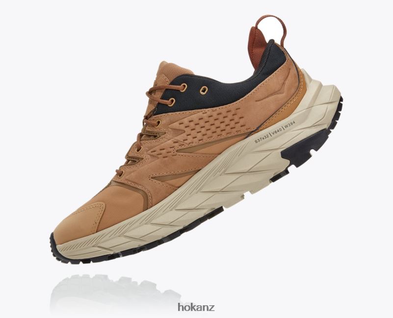 Hoka Men Anacapa Low GTX 482TD543 Tiger'S Eye/Black