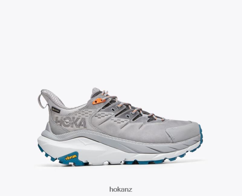 Hoka Men Kaha 2 Low GTX 482TD551 Sharkskin/Blue Coral