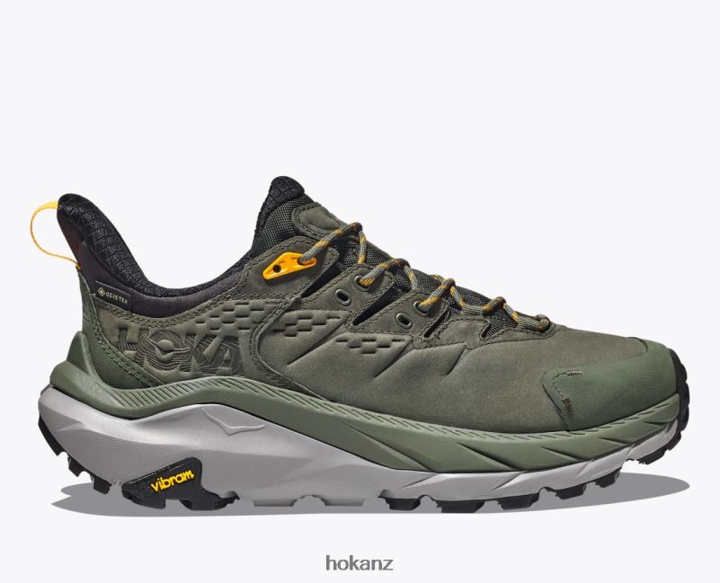 Hoka Men Kaha 2 Low GTX 482TD552 Thyme/Radiant Yellow