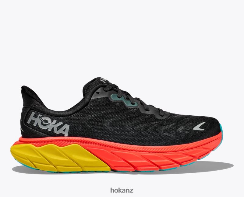 Hoka Men Arahi 6 482TD428 Black/Flame