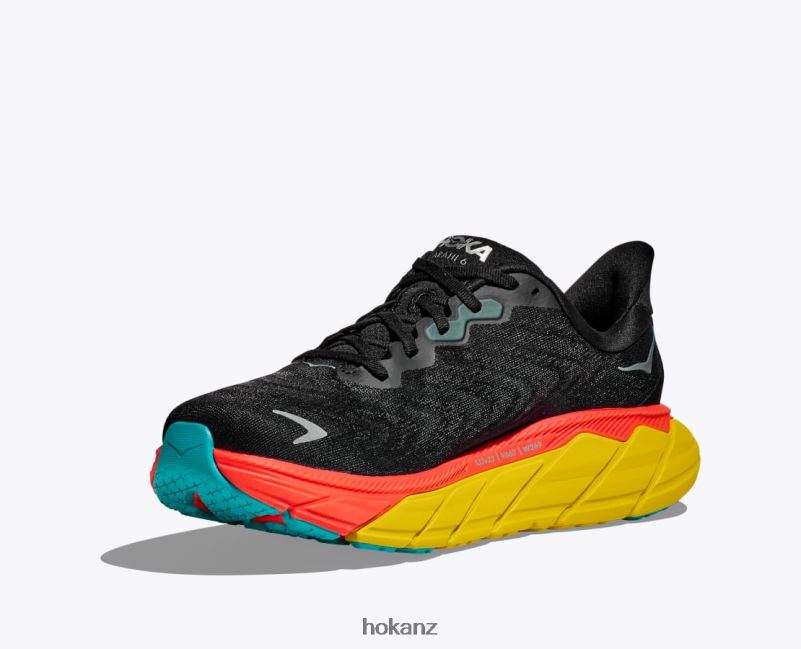 Hoka Men Arahi 6 482TD428 Black/Flame