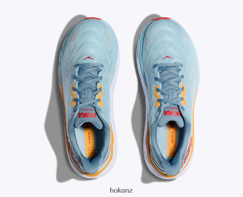 Hoka Men Arahi 6 482TD431 Summer Song/Mountain Spring