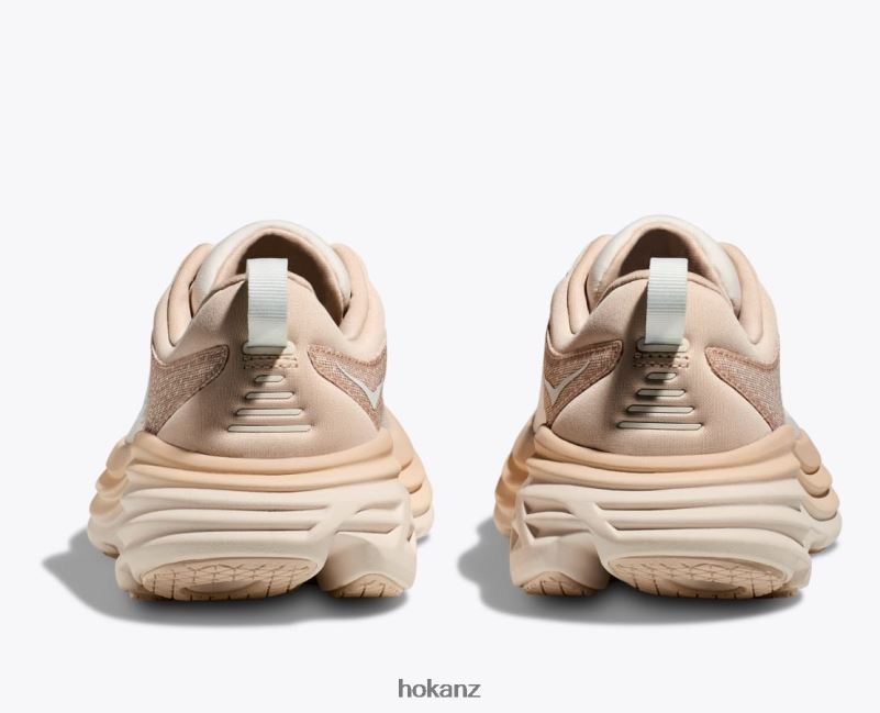 Hoka Men Bondi 8 482TD416 Shifting Sand/Eggnog