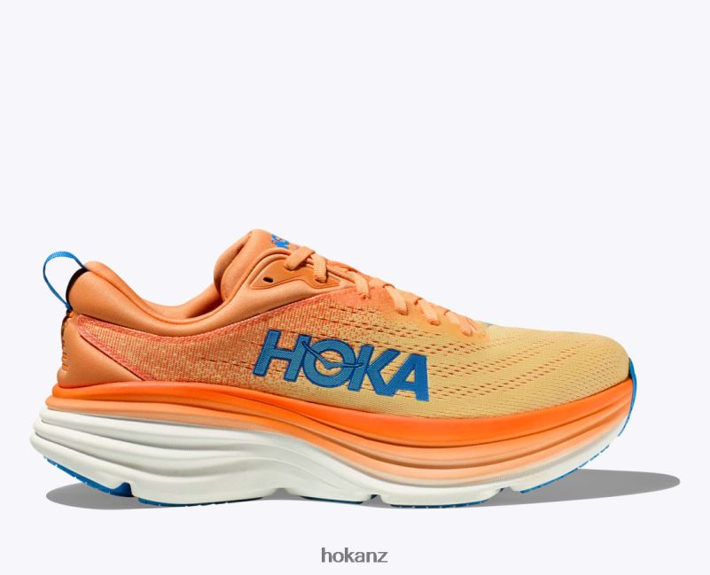 Hoka Men Bondi 8 482TD417 Impala/Mock Orange