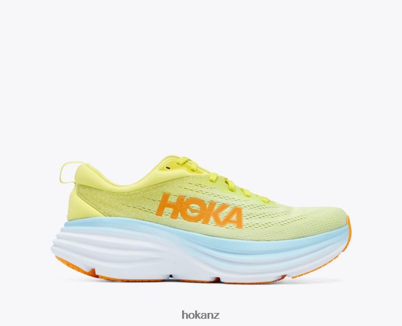 Hoka Men Bondi 8 482TD420 Butterfly/Evening Primrose