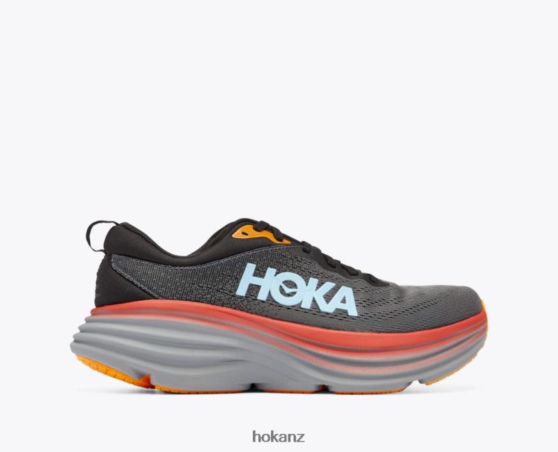 Hoka Men Bondi 8 482TD421 Anthracite/Castlerock