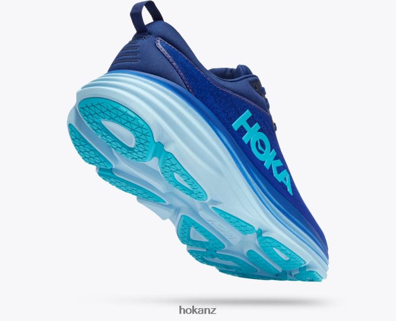 Hoka Men Bondi 8 482TD422 Bellwether Blue/Bluing