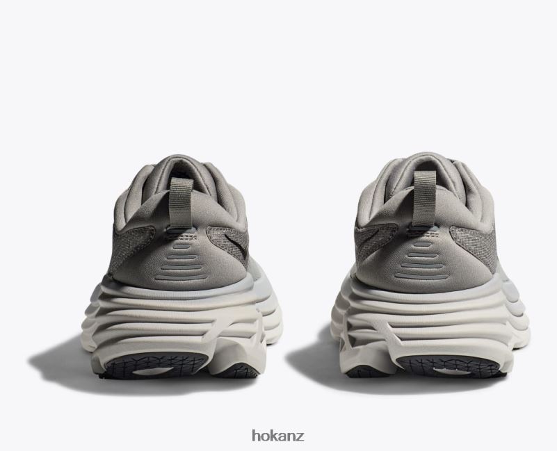 Hoka Men Bondi 8 482TD613 Sharkskin/Harbor Mist