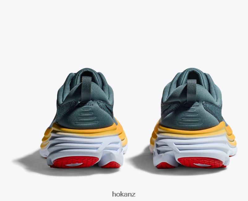 Hoka Men Bondi 8 482TD618 Goblin Blue/Mountain Spring