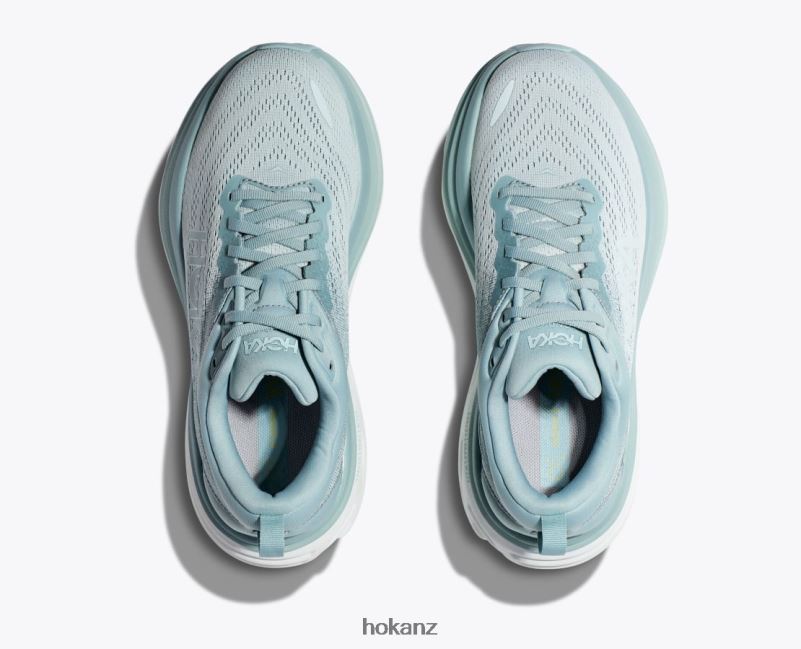 Hoka Men Bondi 8 482TD687 Lilac Marble/Elderberry