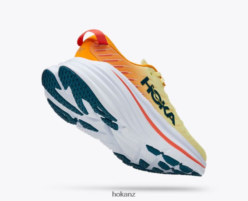 Hoka Men Bondi X 482TD464 Yellow Pear/Radiant Yellow