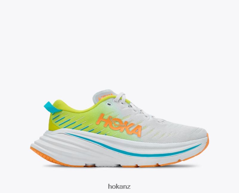 Hoka Men Bondi X 482TD466 White/Evening Primrose
