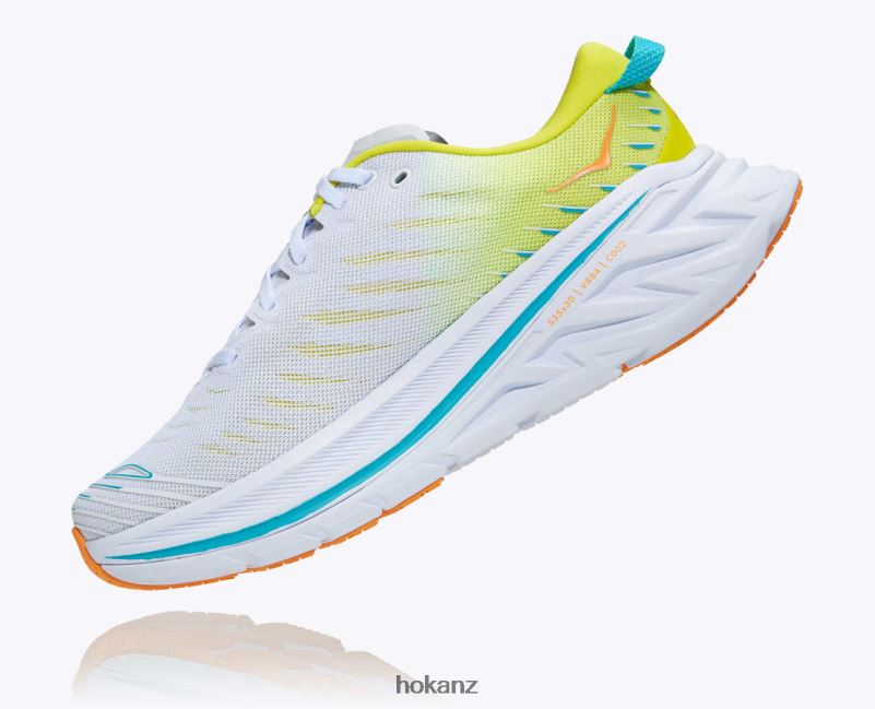Hoka Men Bondi X 482TD466 White/Evening Primrose
