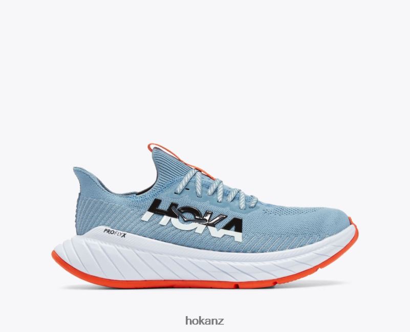 Hoka Men Carbon X 3 482TD458 Mountain Spring/Puffin'S Bill