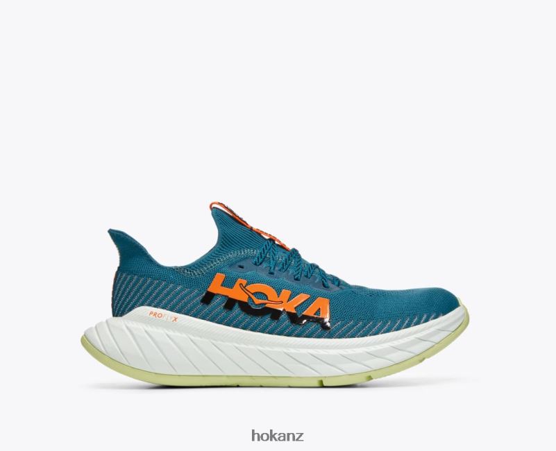 Hoka Men Carbon X 3 482TD460 Blue Coral/Black