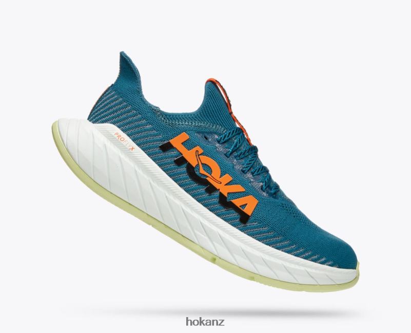 Hoka Men Carbon X 3 482TD460 Blue Coral/Black