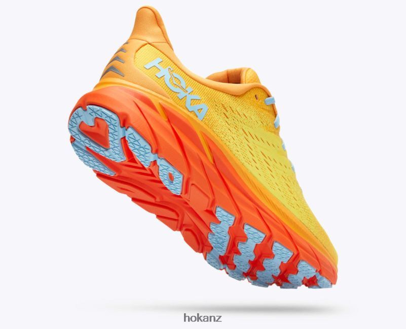 Hoka Men Clifton 8 482TD578 Radiant Yellow/Maize