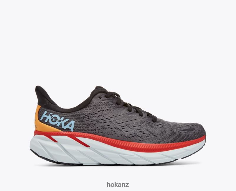 Hoka Men Clifton 8 482TD579 Anthracite/Castlerock