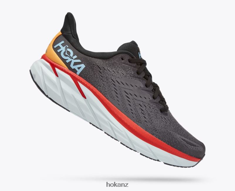 Hoka Men Clifton 8 482TD579 Anthracite/Castlerock