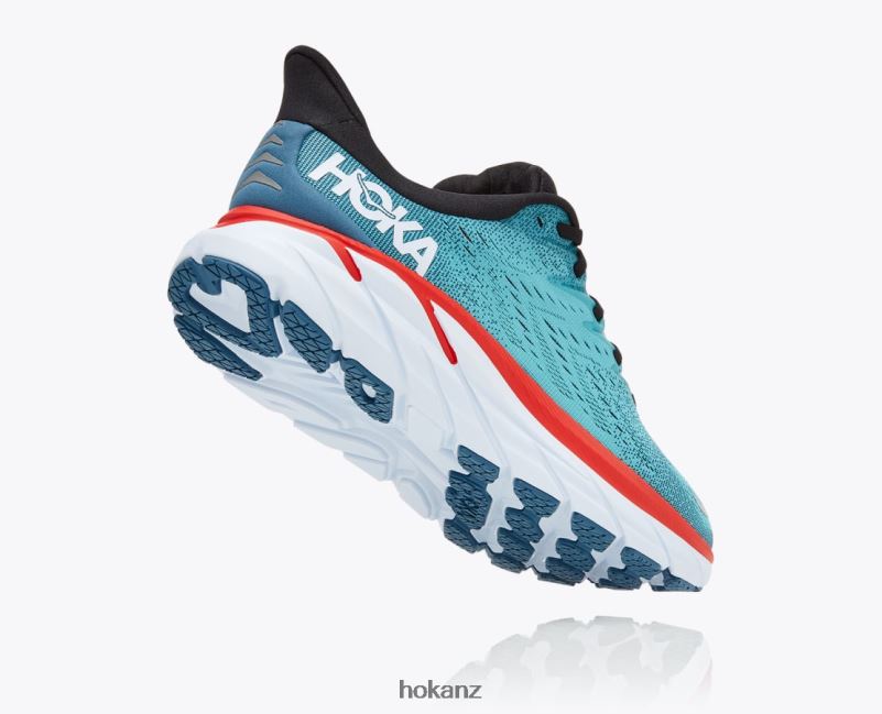 Hoka Men Clifton 8 482TD580 Real Teal/Aquarelle