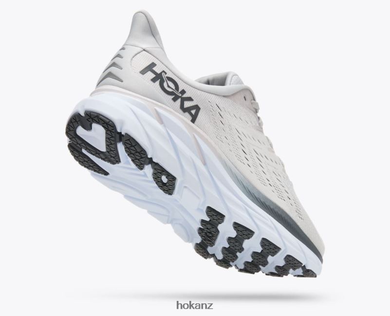 Hoka Men Clifton 8 482TD582 Lunar Rock/Nimbus Cloud