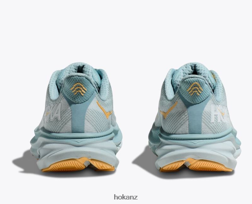 Hoka Men Clifton 9 482TD411 Cloud Blue/Ice Flow