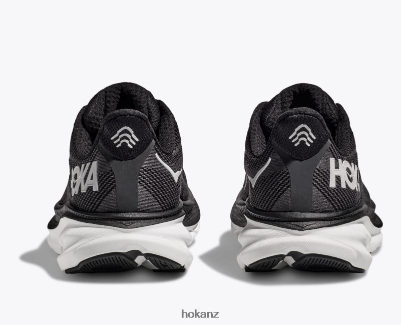 Hoka Men Clifton 9 482TD588 Black/White