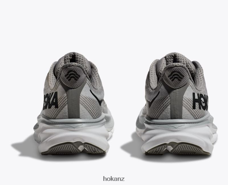 Hoka Men Clifton 9 482TD589 Harbor Mist/Black