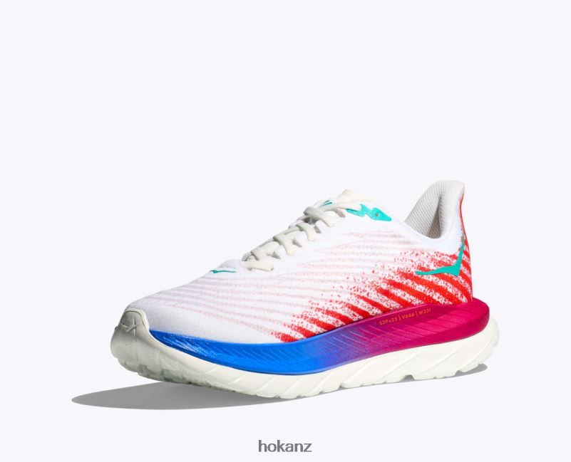 Hoka Men Mach 5 482TD437 White/Flame