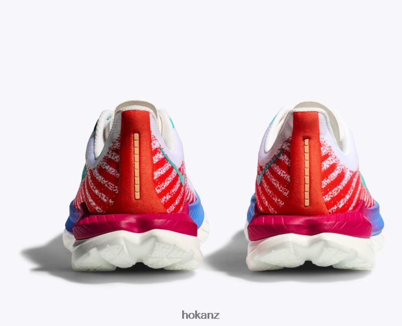 Hoka Men Mach 5 482TD437 White/Flame