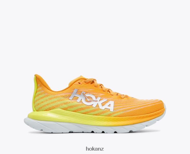Hoka Men Mach 5 482TD439 Radiant Yellow/Evening Primrose