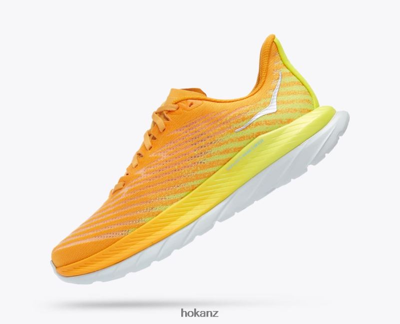 Hoka Men Mach 5 482TD439 Radiant Yellow/Evening Primrose