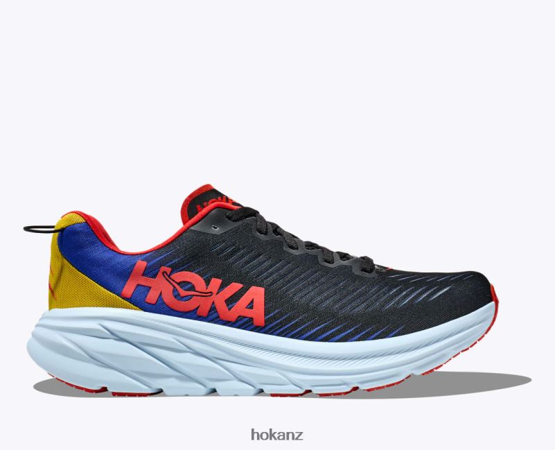 Hoka Men Rincon 3 482TD444 Black/Dazzling Blue